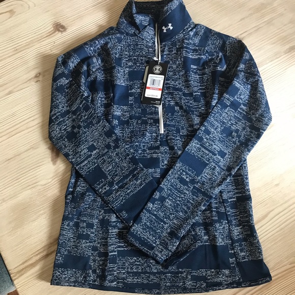 Under Armour Steel and Navy Pullover - NWT - Picture 8 of 8